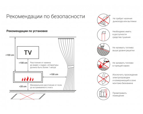 Топливный блок Good Fire 1100 МУ