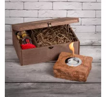 Подарочный набор SteelHeat PREMIUM BOX ZEVS + деревянная коробка + стартовый комплект