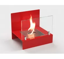 Биокамин настольный Lux Fire "Афиша" М (красный)