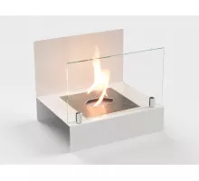 Биокамин настольный Lux Fire "Афиша" М (белый)